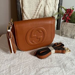 Tan Crossbody Purse Designer likeness fringe tassel